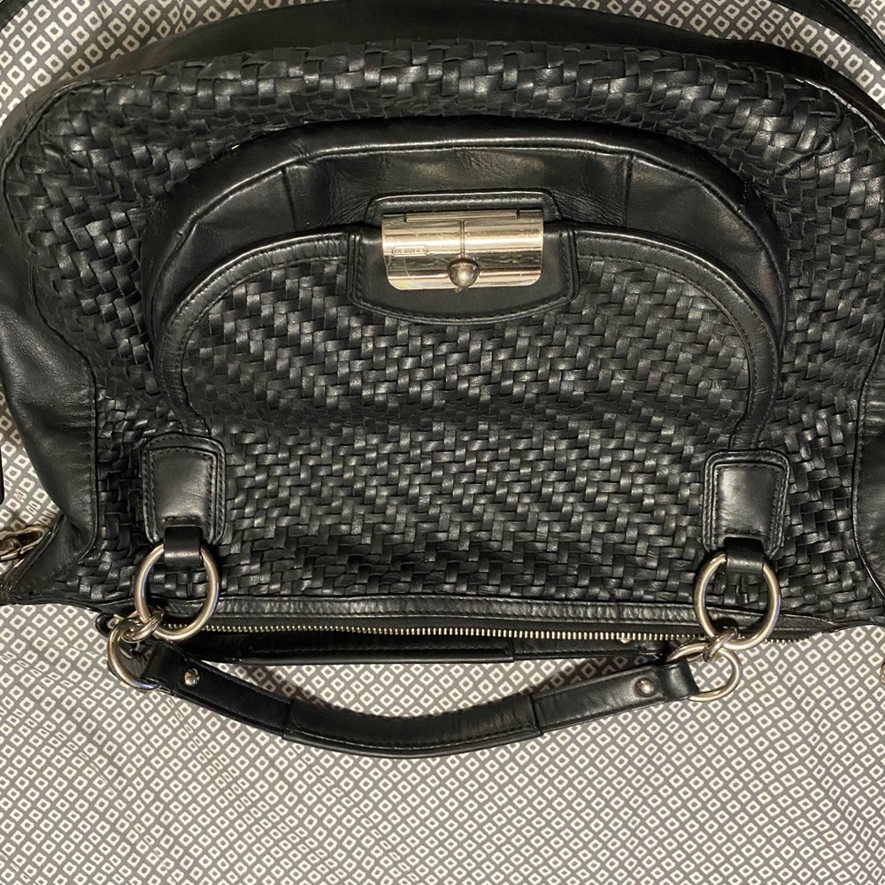 Coach leather bag